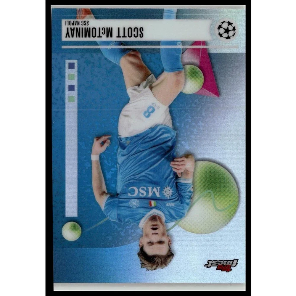 2025-26 Finest UEFA Club Competitions } Scott McTominay Refractor